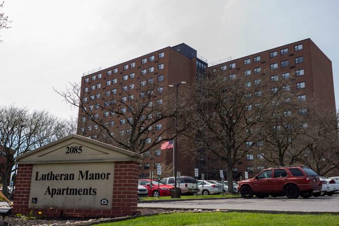 Exterior of Lutheran Manor of Lehigh Valley, a HUD-funded apartment complex in Bethlehem, Pennsylvania. Exterior of Lutheran Manor of Lehigh Valley, a HUD-funded apartment complex in Bethlehem, Pennsylvania.